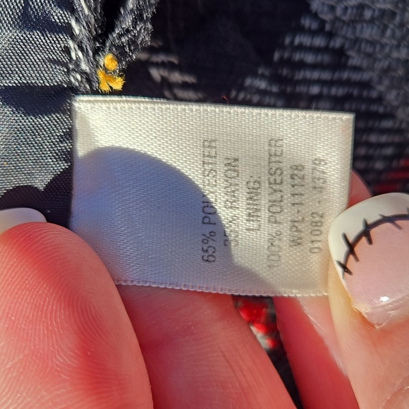 Christopher Banks Woman's suit Jacket Blazer Size 1X - Picture 9 of 9